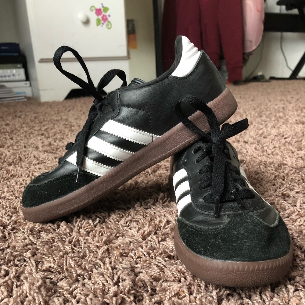 adidas Three Striped Athletic Shoes